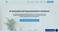 Desktop Screenshot of aneconomist.com